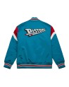 Mitchell & Ness Heavyweight NBA Detroit Pistons Satin Jacket