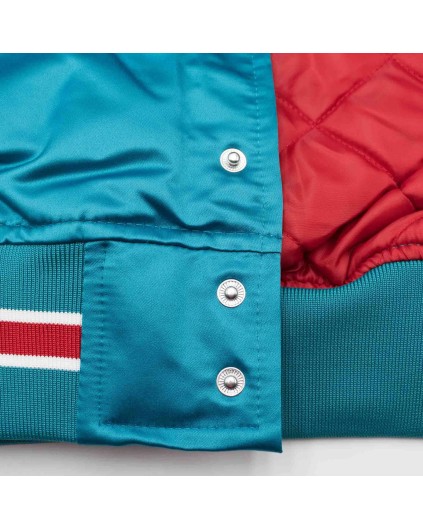 Mitchell & Ness Heavyweight NBA Detroit Pistons Satin Jacket