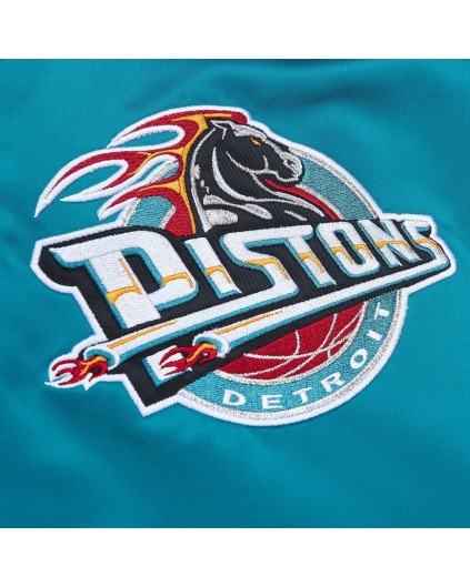 Mitchell & Ness Heavyweight NBA Detroit Pistons Satin Jacket
