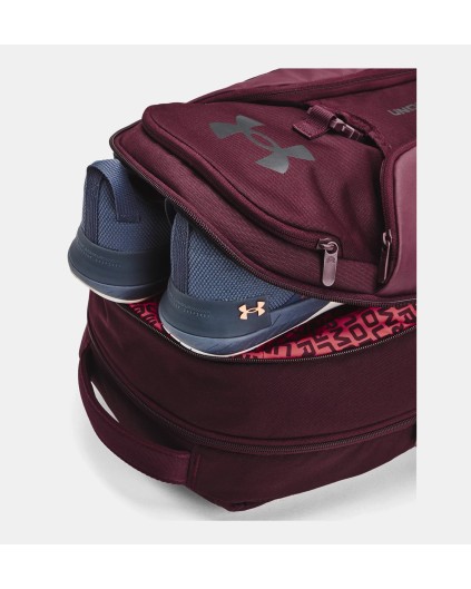 Mochila Under Armour Hustle Pro Granate 31,5L