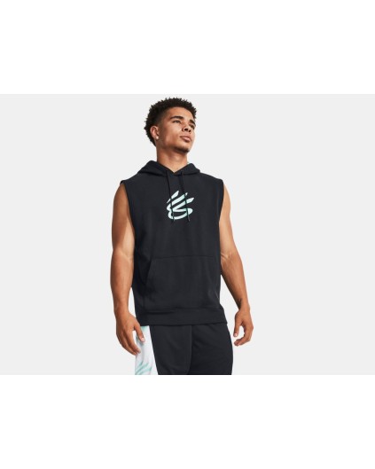 Sudadera Sin Mangas Curry Under Armour Negra