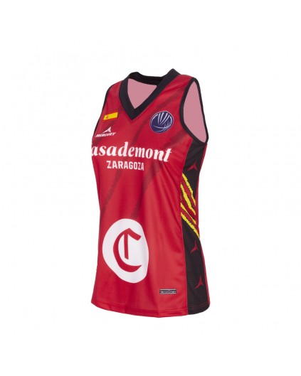 Camiseta Women Euroleague Zaragoza Casademont 1ª 23/24
