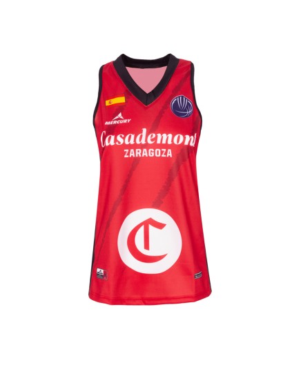 Camiseta Women Euroleague Zaragoza Casademont 1ª 23/24