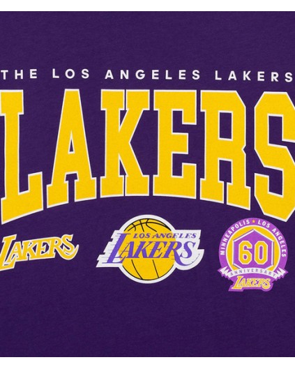 Camiseta NBA HWC Champ Stack Tee Los Angeles Lakers