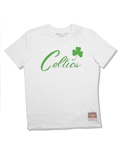 Camiseta NBA Team Logo Tee Boston Celtics Blanca