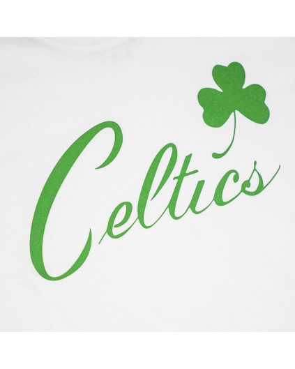 Camiseta NBA Team Logo Tee Boston Celtics Blanca