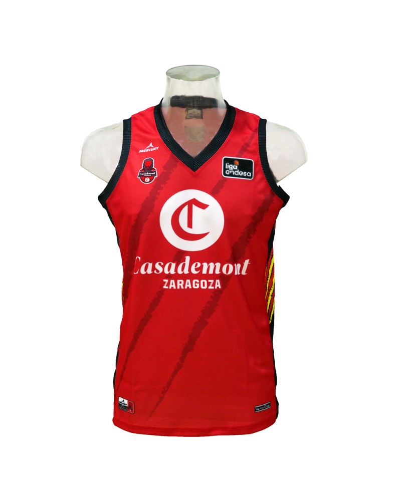 Camiseta Liga Endesa Casademont Zaragoza 1º 23/24