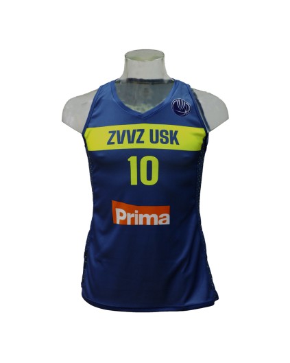 Camiseta Femenina María Conde ZVVZ USK Praha Azul