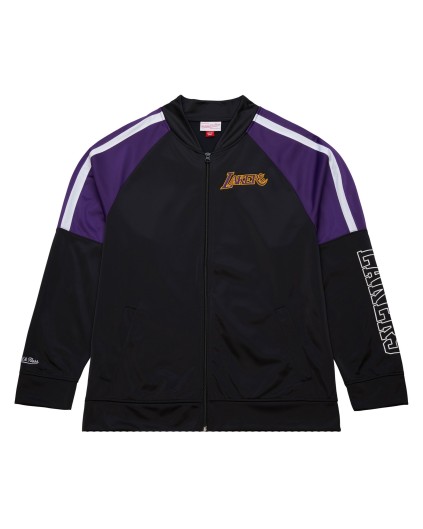 Chaqueta Color Block Track Jacket Los Angeles Lakers