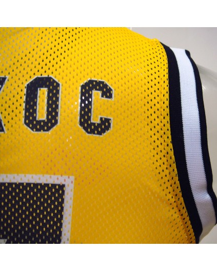 Camiseta Réplica Toni Kukoc Jugoplastika Amarilla