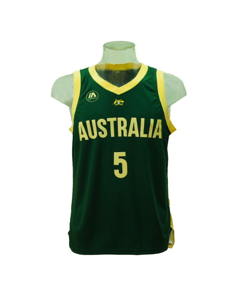 Camiseta FIBA Australia Patty Mills Verde