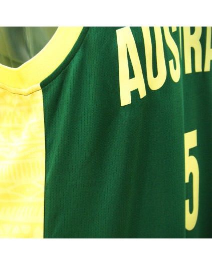 Camiseta FIBA Australia Patty Mills Verde