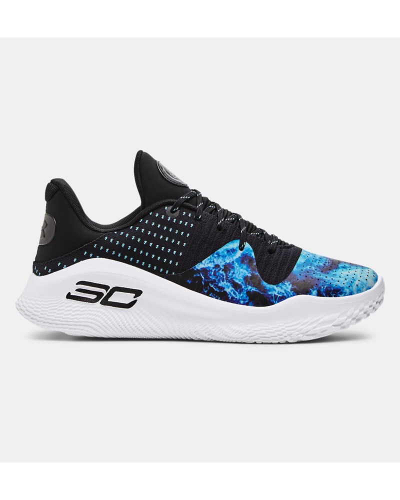 Zapatilla de Baloncesto Under Armour Curry 4 Low Flotro "Bruce Lee"