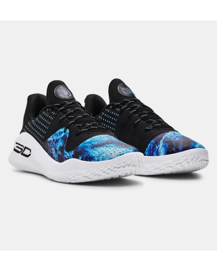 Zapatilla de Baloncesto Under Armour Curry 4 Low Flotro "Bruce Lee"