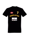 Camiseta N&N FIBA Kukoc Jugoplastika Negra