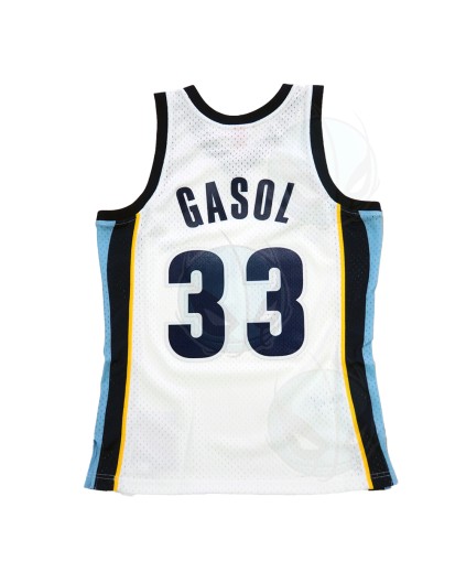Swingman NBA Marc Gasol Memphis Grizzlies Blanca 2010-2011