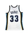 Swingman NBA Marc Gasol Memphis Grizzlies Blanca 2010-2011