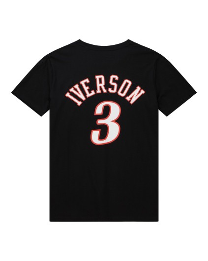 Camiseta Mitchell & Ness de Allen Iverson en Philadelphia 76ers