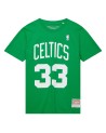 Camiseta N&N NBA Larry Bird Boston Celtics