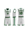 Equipación Baloncesto Personalizada Sublimada