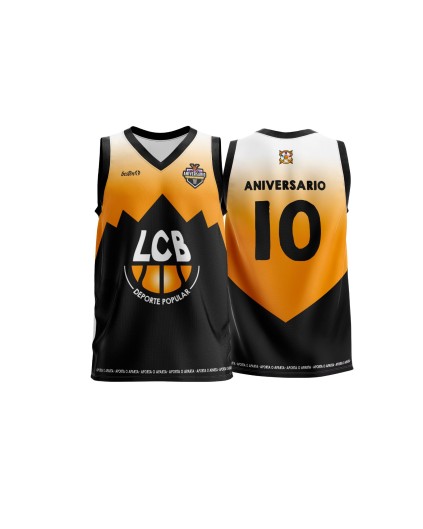 Equipación Baloncesto Personalizada Sublimada