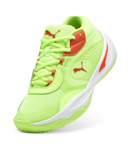 Zapatilla de Baloncesto Puma Playmaker Pro Jr Neón