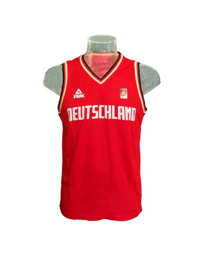 Camiseta de Baloncesto FIBA de la Selección de Alemania 2024. Color Roja