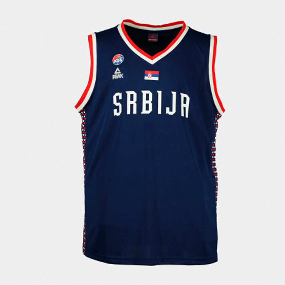 Serbia FIBA 2024 Blue Jersey