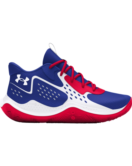 Zapatilla de Baloncesto Niños Under Armour UA GS Jet 23 Azul y Roja