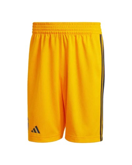 Pantalón Corto Real Madrid Baloncesto Naranja 24/25