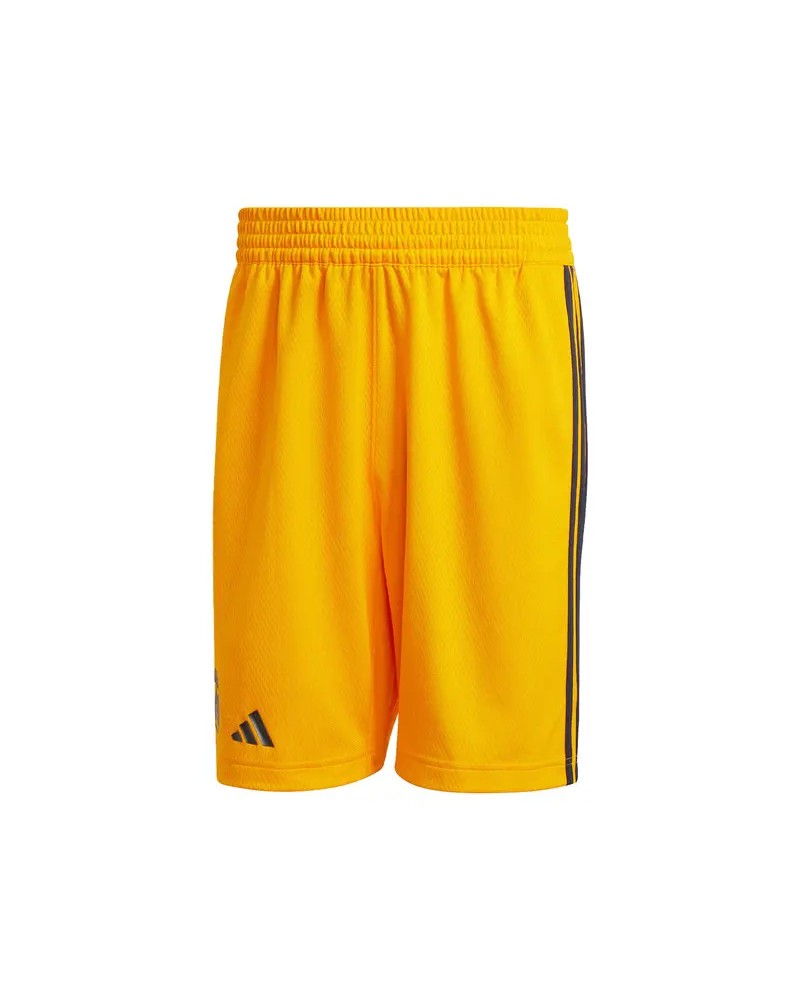 Pantalón Corto Real Madrid Baloncesto Naranja 24/25