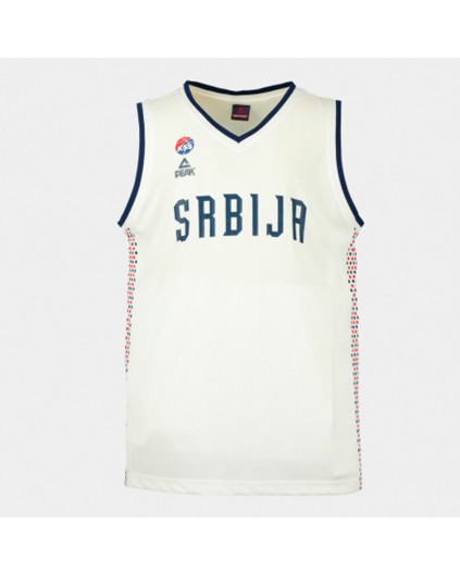 Camiseta FIBA 2024 Serbia Blanca
