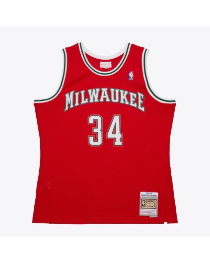 Swingman NBA Giannis Antetokounmpo Milwaukee Bucks Roja 2014/15