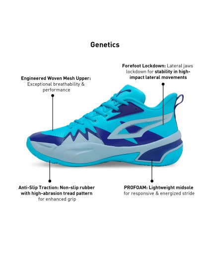 Zapatilla Puma Genetics Hornets 2.0 Jr.