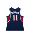 Swingman NBA Jamal Crawford Atlanta Hawks 2009-2010.
