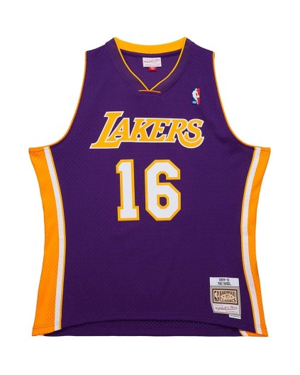 Swingman NBA Pau Gasol Los Angeles Lakers Morada 2009-2010