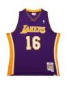 Swingman NBA Pau Gasol Los Angeles Lakers Morada 2009-2010