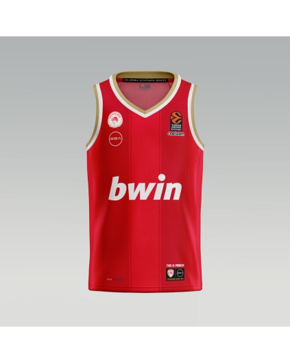 Camiseta de la Euroliga del Olympiacos 2ª 24/25