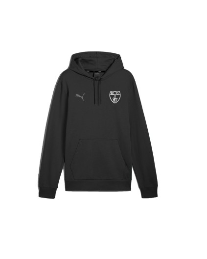 Sudadera Ligera Hoodie Movistar Estudiantes Negra 24/25