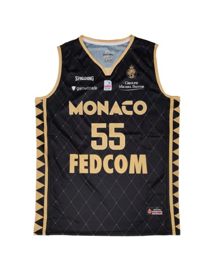 PREVENTA Camiseta Euroliga Mike James AS Mónaco Basket
