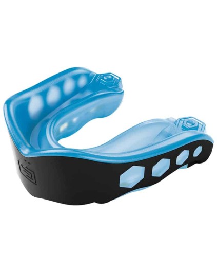 Protector Bucal Gel Max Negro/Azul