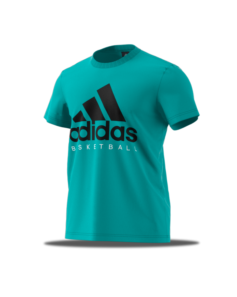 Londres Lograr Intermedio Camiseta Adidas Turquesa