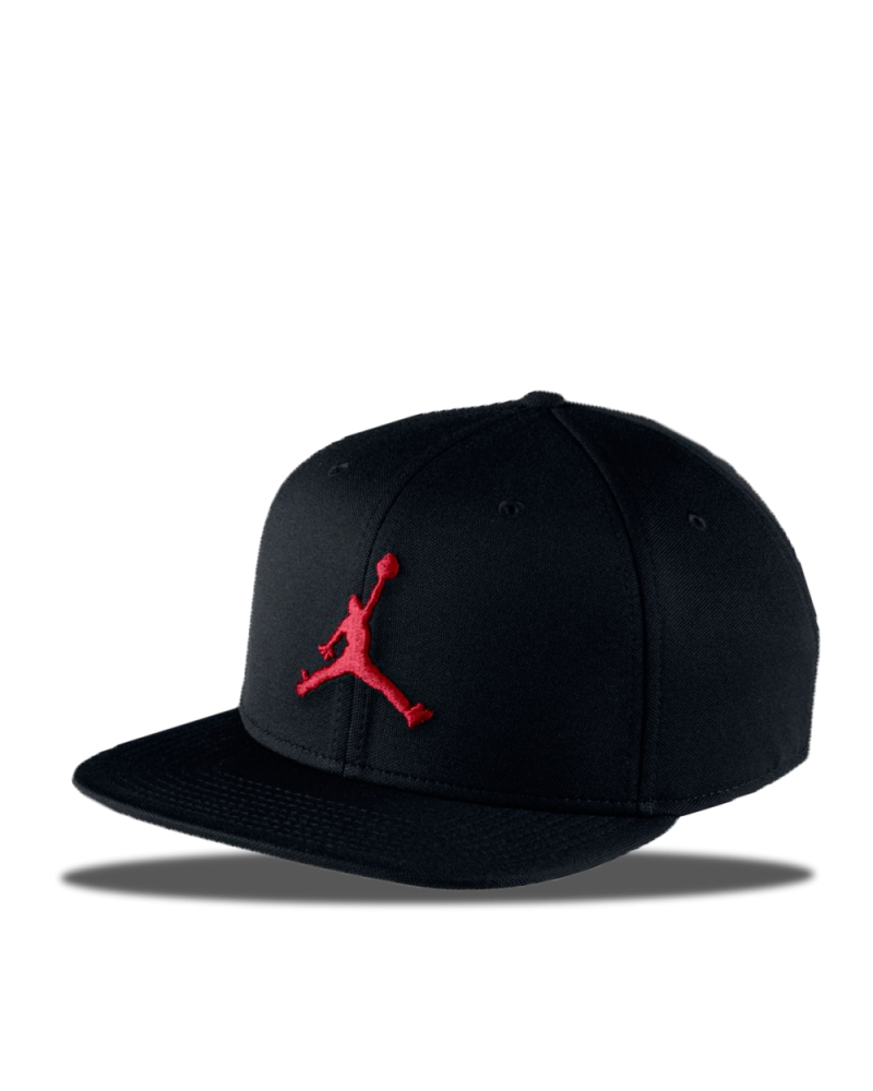 Jordan Snapback Hat Red Logo