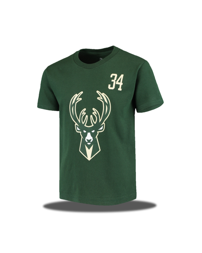 harina Seguro Fuera Camiseta Giannis Antetokounmpo Milwaukee Bucks | Camsietas NBA