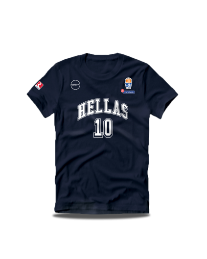 Sloukas Navy Hellas Shirt