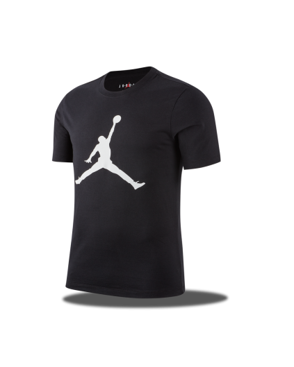Camiseta Jordan White Jumpman Negra