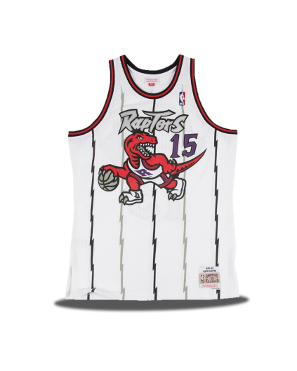 CAMISETA LEYENDA VINCE CARTER - TORONTO RAPTORS (BLANCA) - Basket Country