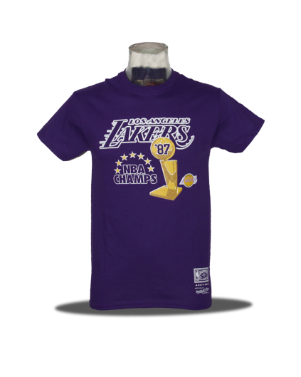 Camiseta NBA Champs 87 Lakers