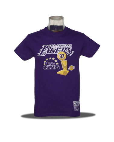 Camiseta NBA Champs 87 Lakers