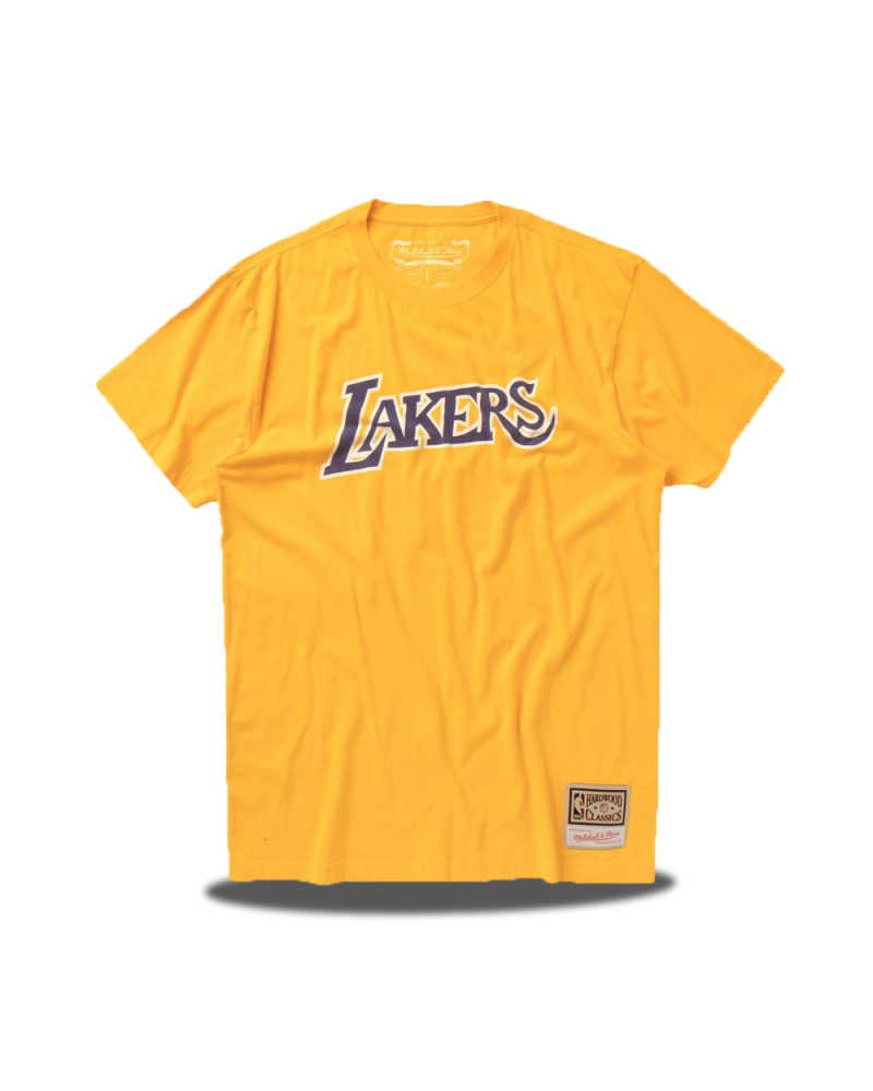 Camiseta Worn Logo Los Angeles Lakers